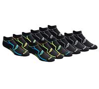 Saucony Rundry Bolt Performance No-Show Socks, Available in M-XXL (6, 18 Pairs) Calze Running, Nero (12 Paia), L (Pacco Uomo