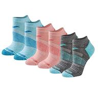 Saucony Rundry Performance Selective Cushion Socks, Available in S-l (6, 12 Pairs) Calzini, Moda Assortiti (6 Paia), M (Pacco da 6) Donna