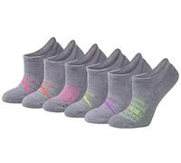 Saucony Rundry Performance Selective Cushion Socks, Available in S-l (6, 12 Pairs) Calzini, Sneaker Grigie assortite (6 Paia), M (Pacco da 6) Donna