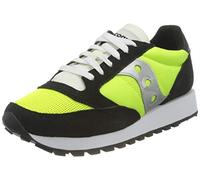Saucony S70368-150 Uomo Scarpe da Ginnastica Basse, Neon/Blk/SIL, 38 2/3 EU