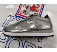 SAUCONY SCARPA DONNA SNEAKERS art. S1044 mod. JAZZ ORIGINAL - SILVER e NERO/ORO