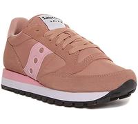 SAUCONY Jazz Originale con Lacci Donna Scarpe da Ginnastica Rosa UK 3 - 8
