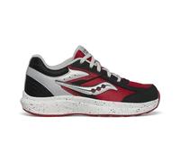 Saucony Scarpe da corsa Cohesion Kdz per ragazzi, Nero/Rosso, 11.5 Wide Big Kid