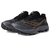Saucony Scarpe da corsa Endorphin Edge da uomo, Nero/Goldstruck, 43 EU