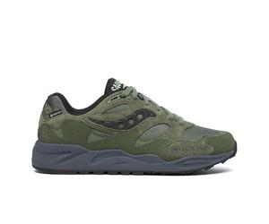 Saucony Scarpe da Ginnastica Grid Shadow 2 in Pelle Verde EU 42.5