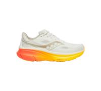 Saucony - Scarpe da running - Guide 19 Ivory/Fire per Uomo - Taglia 45 - Bianco