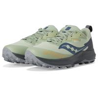Saucony Scarpe da trail running Peregrine 14 Gore-Tex da donna, Salvia/Carbone, 8.5