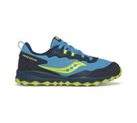 Saucony Scarpe da trekking unisex per bambini Peregrine Kdz, Turchese Navy, 1 Big Kid