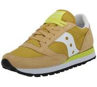Saucony Jazz Original Retro Lace Up Trainers In Senape Taglia UK 7 - 12
