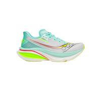 Saucony - Scarpe Running - Endorphin Azura White/Splash per Donne - Taglia 39 - Blu
