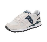 Saucony Grid Hurricane 8 - Scarpe da Corsa da Uomo, Bianco/Blu Navy, 42 EU