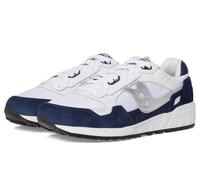 Saucony Sneaker Donna Guide 15, Bianco/Navy/Argento, 6
