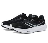 Saucony Sneaker Ride 16 Donna, Nero, 38 EU