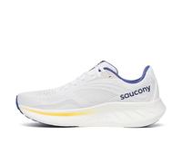 Saucony Sneaker Ride 18 Uomo, Bianco/Azzurrite, 48 EU