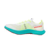 Saucony Sneaker unisex Endorphin Xc per adulti, Bianco/Mutante, 46 EU