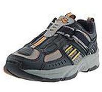 Saucony Sneaker unisex per bambini Cohesion 13 con chiusura alternativa, Grigio/Citron Pelle/Mesh, 3.5 Wide Big Kid