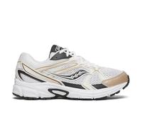 Saucony Sneaker Unisex Ride Millennium, Bianco/Oro/Nero, 7.5 US