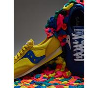 Saucony - Trainer 80 - Sneakers gialle e blu-Giallo 41