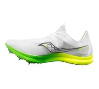 Saucony Uomini Endorphin Cheetah Scarpe da Corsa Spikes White/Slime - Bianco 44