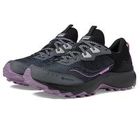 Saucony Women's Aura TR GTX Hiking Shoe, Shadow/Black, 8