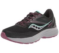 Saucony Women's Cohesion TR15 Running Shoe, Black/Dusk/Mint, 8.5 Wide
