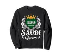 Saudi Queen Saudi Arabia Flag Proud Saudi Woman Felpa