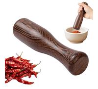 Sauerkraut Pounder - Manual Wooden Ergonomic Crusher, Pickling and Fermentation Pounder for Meat, Vegetables, Pickles, & Cabbage, Wooden Pestle Masher for Food Canning, Brewing, Tenderizing, Meal Prep