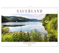 Sauerland - Land der tausend Berge (Wandkalender 2026 DIN A4 quer), CALVENDO Monatskalender: Das Sauerland wird wegen seiner vielen Berge als Land der tausend Berge bezeichnet.