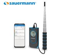 SAUERMANN SIVH3 - Termometro anemometro WIRELESS a filo caldo con sonda telesco