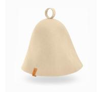 Sauflex Cappello da sauna - senza cuciture in feltro di lana merino, unisex, taglia unica, protezione dal calore per sauna (Mellow Buff)