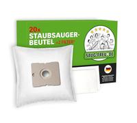 SAUG-FREUnDE I 20 sacchetti per aspirapolvere SEVERIN BC 7045 S'Power snowwhite, BC 7044 S'Power focus, BC 7046 S'Power snowwhite deluxe, BC 7041, compatibili con SEVERIN SB 7218