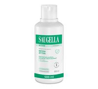Saugella Active Detergente Intimo Antibatterico 500 ml Detergente Intimo per