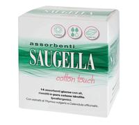 Saugella Cotton Touch - 14 assorbenti giorno con ali