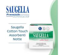 Saugella Cotton Touch Assorbenti Notte 3x12 pz Assorbenti