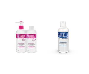 Saugella Girl Detergente Intimo Quotidiano per Bambine in Età Prepuberale, 400 ml & Dermoliquido, Detergente Per L'Igiene Intima Quotidiana a base di Salvia Officinalis