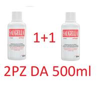 Saugella poligyn neutro detergente intimo secchezza prurito menopausa 500ml 2PZ