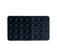 Saughone - Valigetta per telefono Grip - base rotonda adesiva riutilizzabile, supporto flessibile Popper, strumento compatto in silicone, miglioramento dello stabilizzatore mobile, tablet facile da