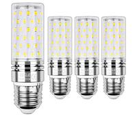 SAUGLAE E27 Lampadina di Mais LED 15W, Bianca Naturale 4000K, Equivalente a Lampadine a Incandescenza 120W, 1700 Lumen, Lampadine a LED a Vite Edison, 4-Pack