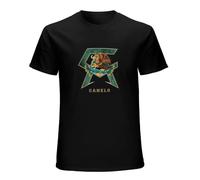 Saul Alvarez Canelo Boxing Symbol Black T-Shirt Printed Tee Graphic Top for Men Shirt 3XL