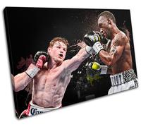 Saul Canelo Alvarez Boxing Sports SINGLE TELA parete arte foto stampa