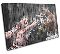 Saul Canelo Alvarez Boxing Sports SINGLE TELA parete arte foto stampa