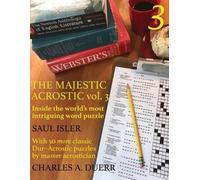 Saul Isler Charles A Duerr The Majestic Acrostic Volume 3 (Tascabile)