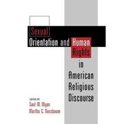 Saul M. Olyan Sexual Orientation and Human Rights in American (Copertina rigida)