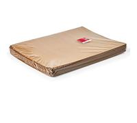 50 fogli di carta per imballo kraft avana cm 100x140 PER imballaggio 80 GR.