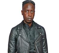 Saul Williams (Leather Jacket) Half Body Buddy Cutout
