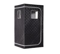 Sauna a e Domestica, Macchina for Sauna benefica for la Pelle da 4,0 Litri, Tenda da Sauna con Struttura in Acciaio Semplice for Bagno termale Dimagrante per Il Relax(Gray Only Tent)