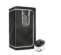 Sauna a vapore domestica portatile Spa for persona singola con pentola a grande da 4 litri telecomando for tempo e temperatura(Sauna Set)