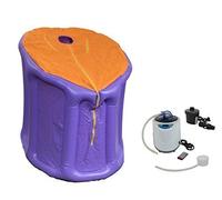 Sauna a vapore portatile compatta 2 litri 1000W con 9 livelli di calore timer regolabile telecomando wireless per relax spa domestico benessere Svedana