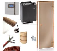 Sauna Componente Bio Stufa Tec 9kW Comando H2 Porta Accessori