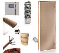 Sauna Componente Saunaofen Ari 9kW Porta Sauna Comando Sauna Econ D1 Saunaleucht